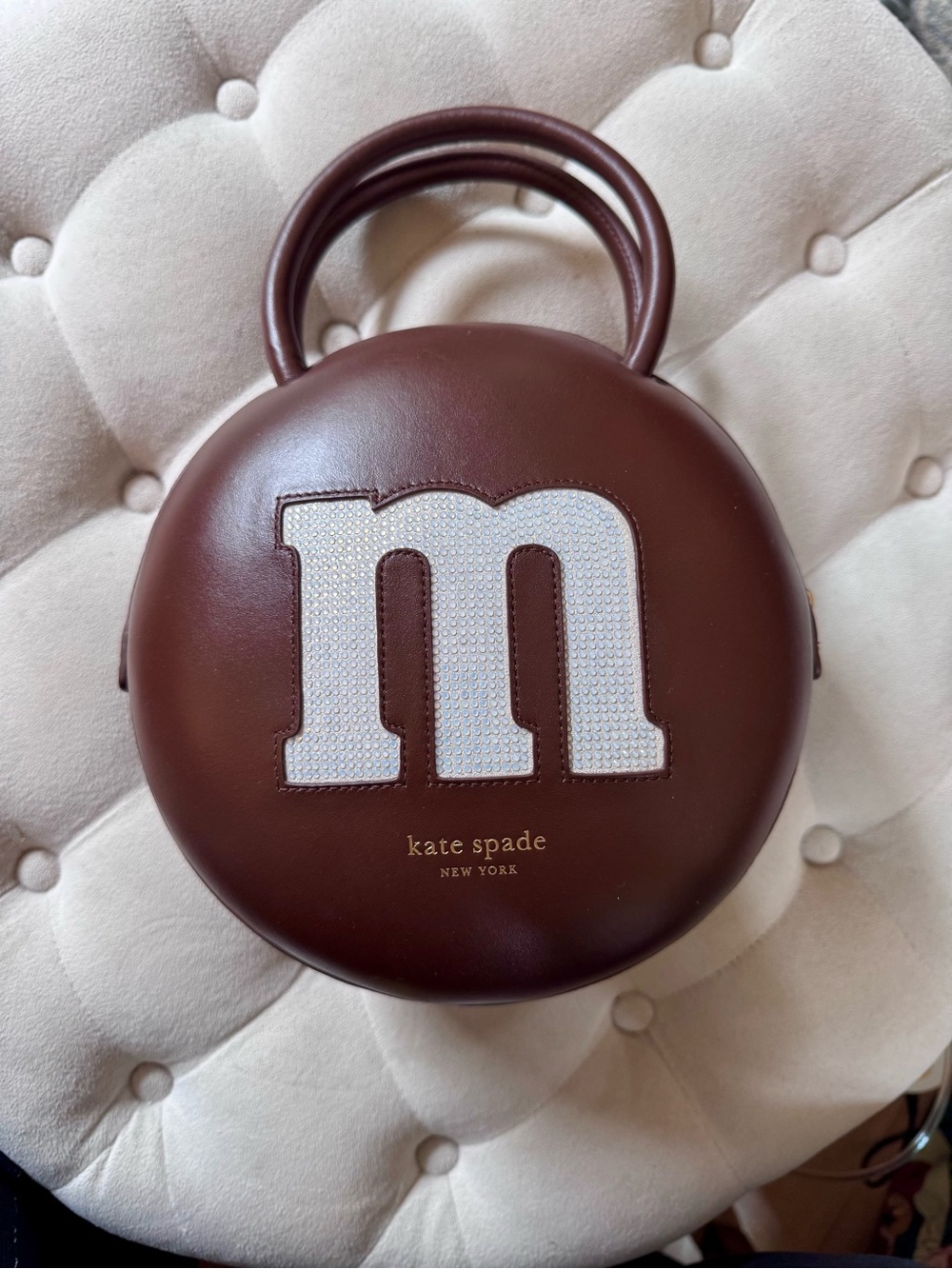 Kate Spade M&M Novelty Crossbody Bag in Chocolate Brown - Picture 5 of 6